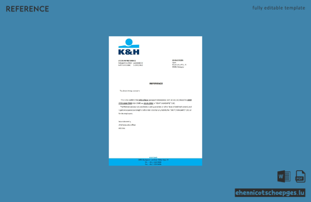 Ungarn KandH Verschluss Referenzmuster Vorschau